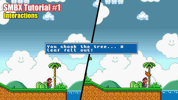 Super Mario Bros X. Tutorial #1: Interactions