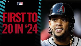 EVERY HIT of Ketel Marte's 20 game hitting streak! (First player to 20 in 2024!)