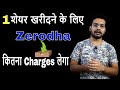 Charges for buy and sell stock in zerodha || intraday, futures and options, delivery 🔥🔥🔥