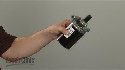Kohler Small Engine Starter Replacement, Repair #12 098 22-S