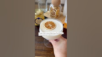 Trader Joe’s 3-Ingredient Cocktail #traderjoes #traderjoesfinds #shortsvideo #easterrecipes #lemon