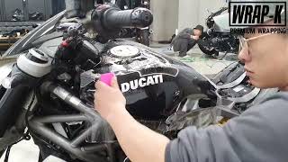바이크 오토바이 PPF 두카티 디아벨 탱크 PPF  /  DUCATI Diavel PPF