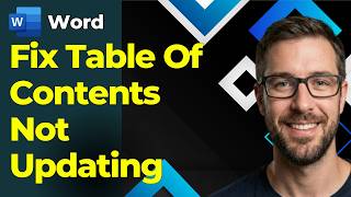 How To Fix Table Of Contents Not Updating Microsoft Word [2026 Guide]