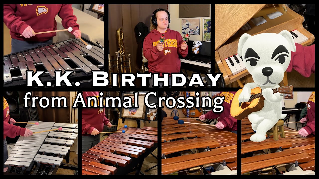 K.K. Birthday - Animal Crossing (Percussion Ensemble Cover) | V-Ron Media