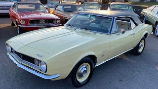 Test Drive 1967 Chevrolet Camaro 327 SOLD $34,900 Maple Motors #1986