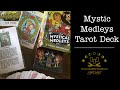 Mystical medleys tarot deck  unboxing  flip through  1930s vintage cartoon tarot deck