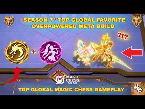 OVERPOWERED TOP GLOBAL FAVORITE META COMBO SYNERGY - BEST MAGIC CHESS STRATEGY - MAGIC CHESS GO GO