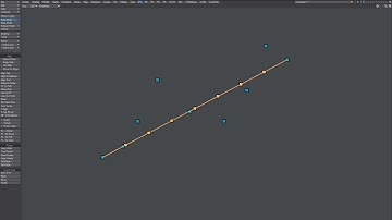 LightWave plugin - Line Up Points EQ  (straighten)