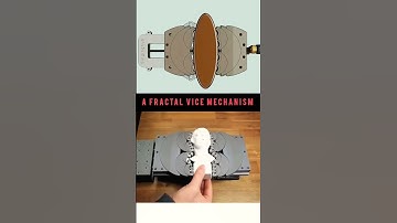 The device in the image is a fractal vise, a specialized tool designed to hold objects of almost any