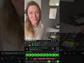 Camea demos her TRAKTOR PRO Plus kit | Native Instruments #Shorts