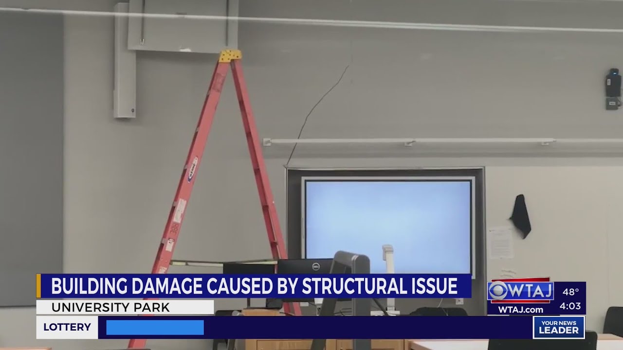 Upis Building Issue PSU: Building evacuation likely caused by structural issue | WTAJ - YouTube