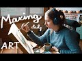  cozy art making every day for a week  part1