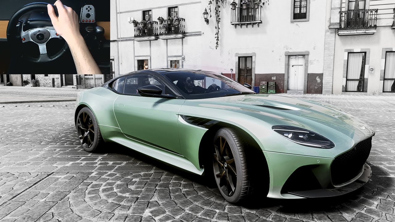 Aston Martin DBS 2019 | Steering Wheel Gameplay | Forza Horizon 5