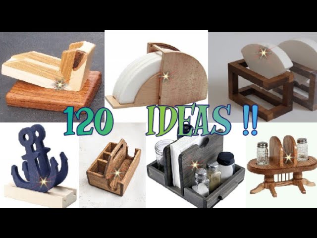 120 Ideas de madera Servilleteros que puedes hacer para vender y Generar  Ingresos 🔥💰 