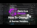 How to change server version in Minecraft