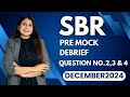 ACCA SBR Pre December Mock debrief 2024 || Hedging || Q2,3 &amp; 4