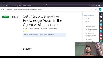 Setting up Generative Knowledge Assist in the Agent Assist console...The Arcade  Camp January 2025!!