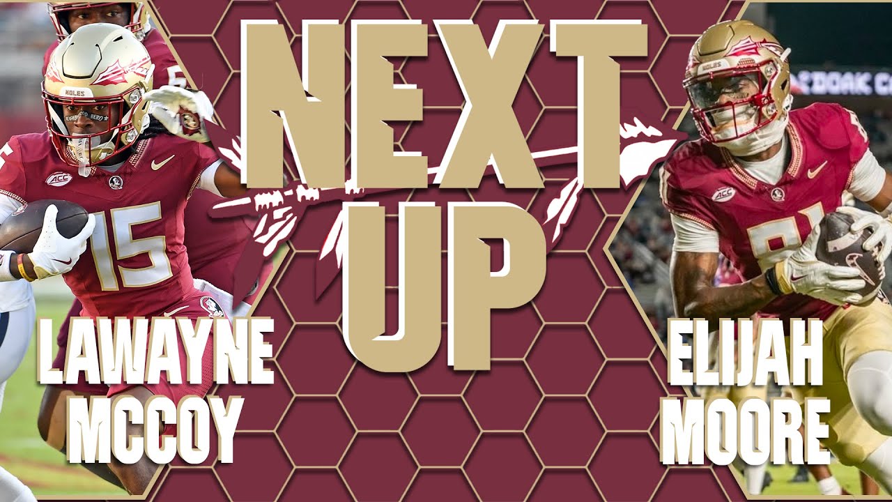 NEXT UP: FSU Football receivers LaWayne McCoy & Elijah Moore talk all things Seminoles!