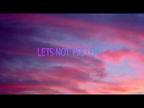 C@VANN! - let's not pretend...(prod. Cold Melody)