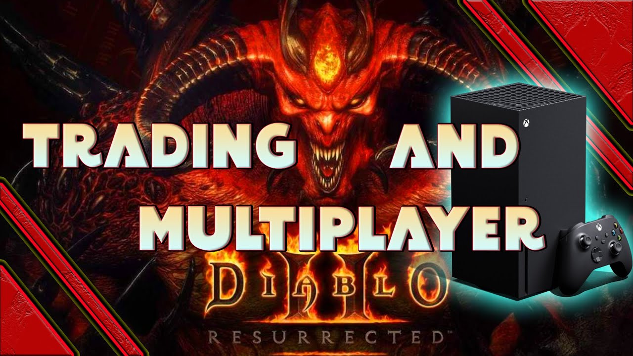 Diablo 2 resurrected - How to trade on xbox easily and find multiplayer  matches - YouTube