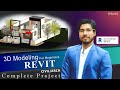 Complete Revit in 2 Hours | Tutorial in Hindi | Complete Bungalow Project With RENDERING