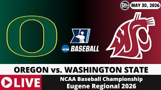 OREGON VS WASHINGTON STATE LIVE ⚾️ MLB Game Score Radio Play-by-Play