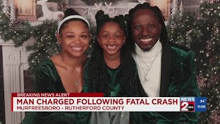 Driver charged after girl, stepdad killed in crash