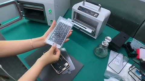 sameking new coming mini bubble remove machine