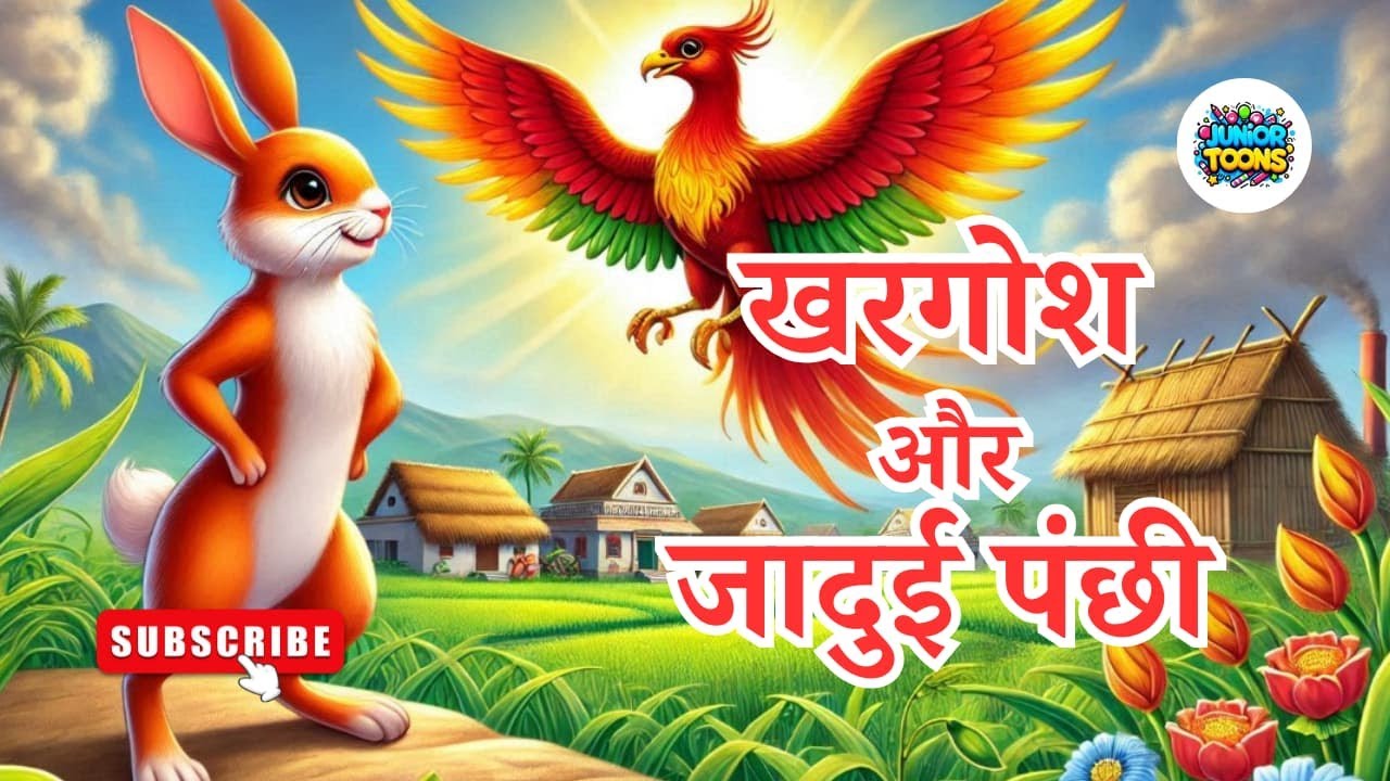 खरगोश और जादुई पंछी |Rabbit and the Magic Bird |🐇🔥 Rabbit's Journey to ...