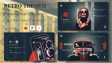 Retro Presentation Template | Download PowerPoint Template | O J Edits