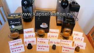 Nespresso-Alternativen (unter 30 Cent/Kapsel) im Test YouTube