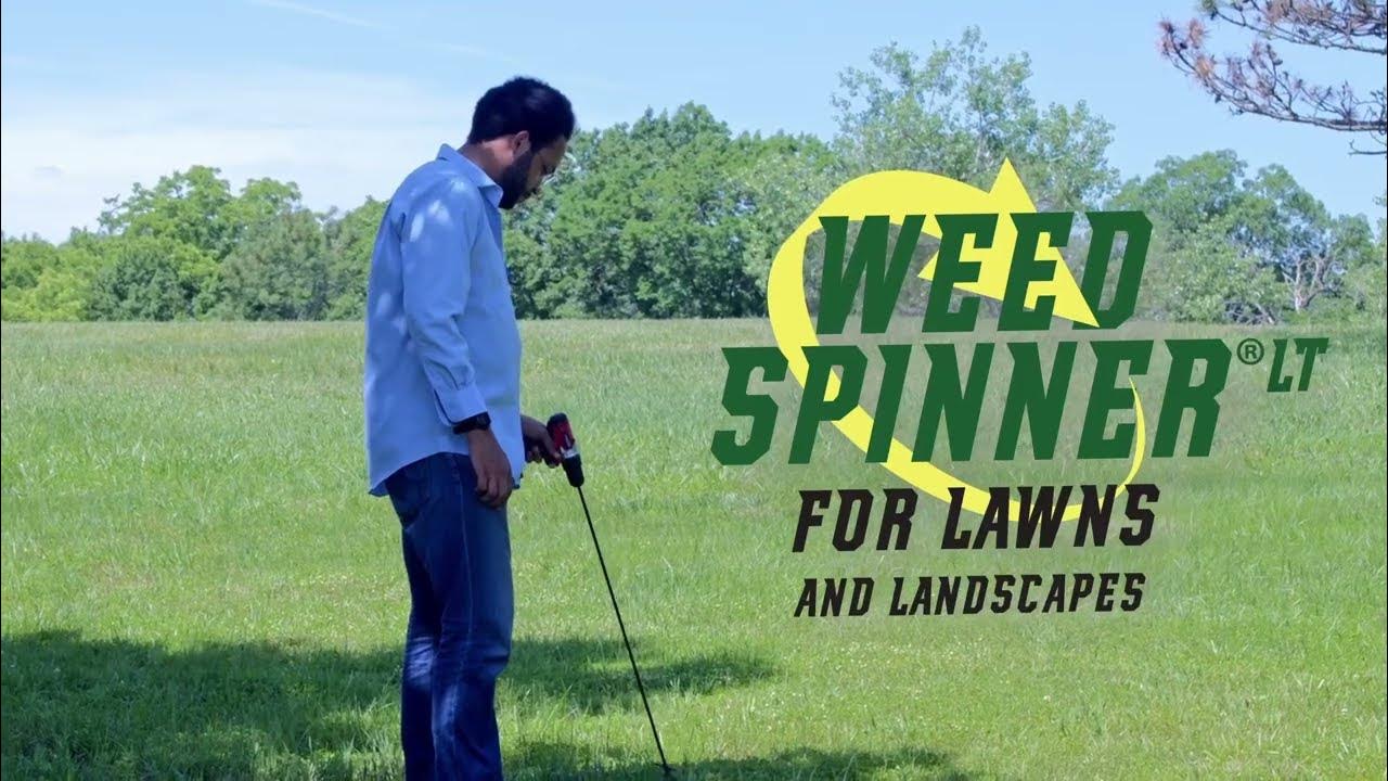 Weed Spinner DrillPowered Weed Removal Tool For Lawns And Landscapes