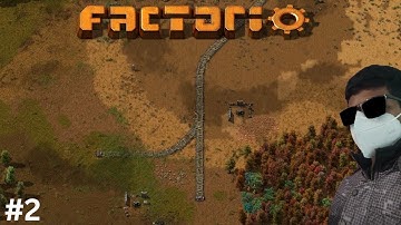Factorio Demo Gameplay Hindi | Mining Outpost | Episode 2