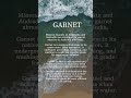 Garnet abrasive mineral facts  applications  garnet  minerals abrasives  waterjetcutting
