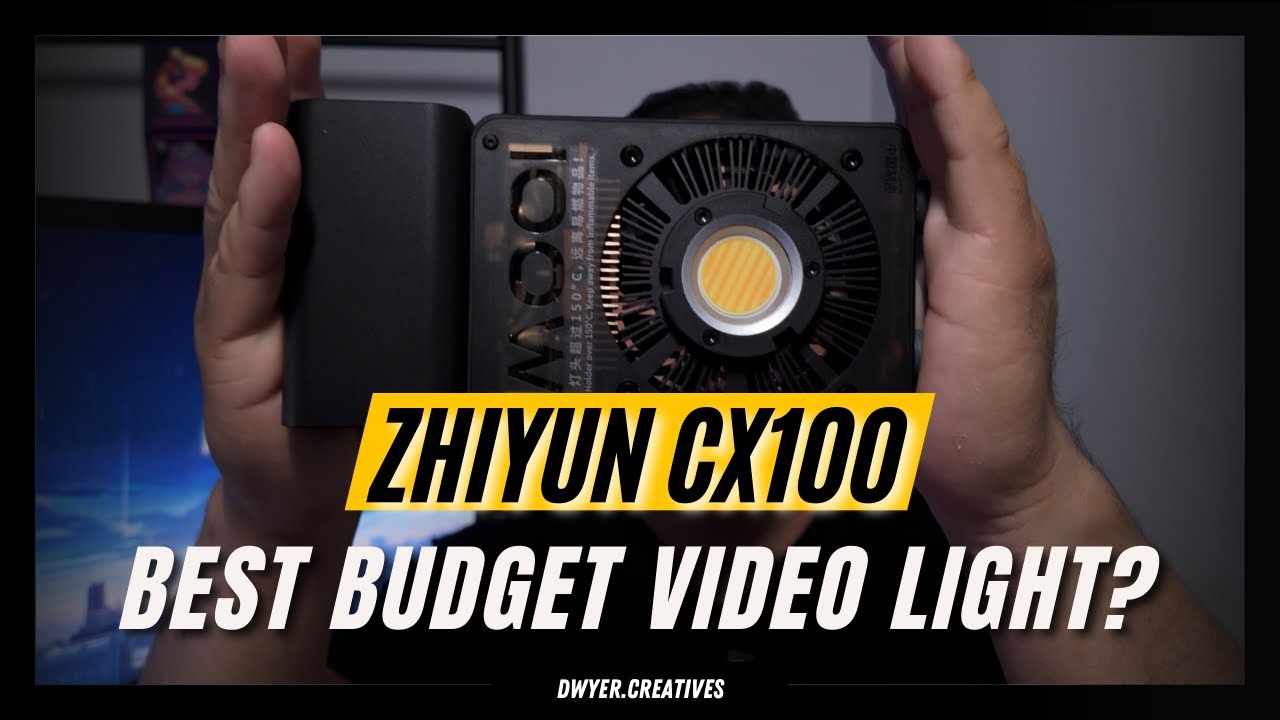 Zhiyun Cinepeer CX100 | Best Budget Video Light? - YouTube