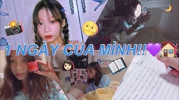 1 NGÀY CỦA MÌNH TRƯỚC KHI ĐI HỌC/ A day in my life🏠💜