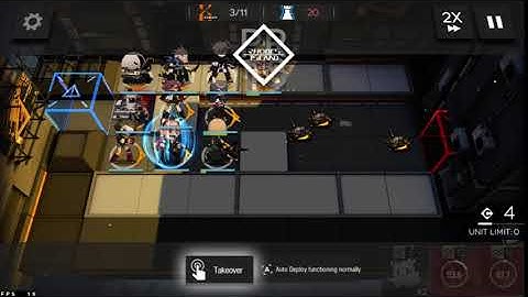 [Arknights EN] 1/2 Fun with split-pause tricks (auto-deployed)