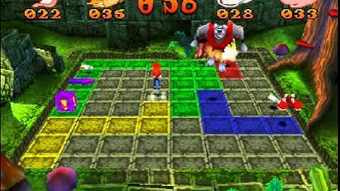 Crash Bash - Intro + Pogo Painter (Trophy Challenge)