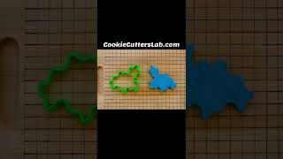 Spectre Einstein tile 3 - Vampire einstein - Cute dog - Non repeating tile - Aperiodic#CookieCutters