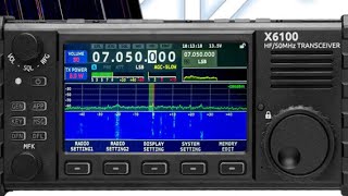 I bought the SDR (Software Defined Radio ￼)￼ Xiegu X6100 Wi-Fi ￼and Bluetooth tutorial ￼￼ screenshot 2