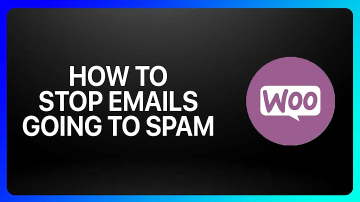 How To Stop WooCommerce Emails Going To Spam Tutorial