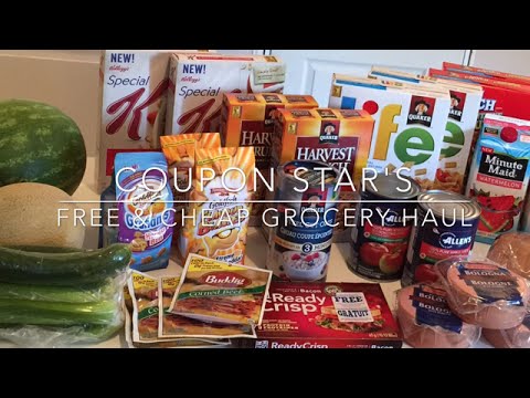 FREE & CHEAP GROCERY HAUL – JUNE 10TH – COUPONING IN CANADA!