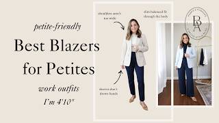 Petite-Friendly Blazers for Spring & Summer (Best Fits for 4'10")