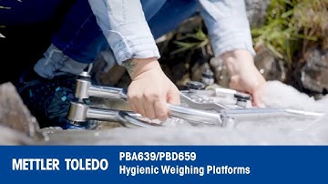 Hygienic Weighing Platforms - METTLER TOLEDO Industrial - EN