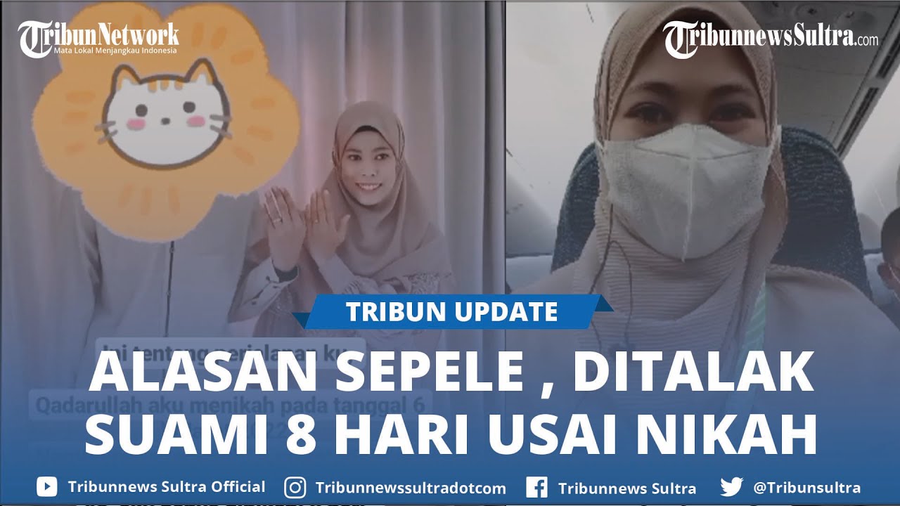 Viral Wanita Diceraikan Suami 8 Hari Setelah Menikah Gara-gara Alasan Sepele, Ini Kisah Lengkapnya