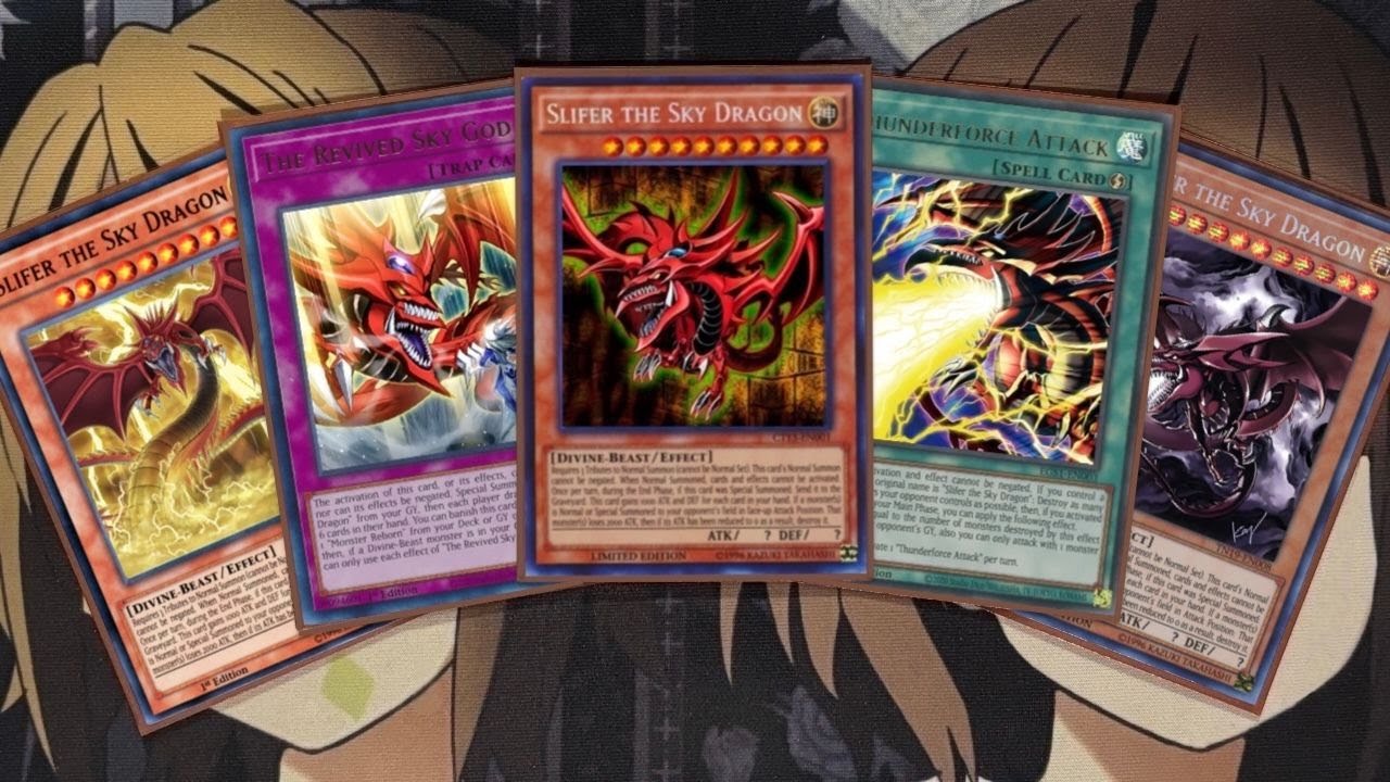 My Slifer the Sky Dragon Yugioh Deck Profile for June 2025