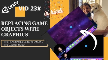 VID23# How To Change The Background Of A 2D Game With Png Files | Unity Tutorial In Hindi