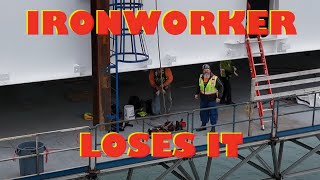 Bridge Worker Loses It | Gordie Howe International Bridge