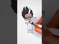 ⏪ Reverse Play 🥼👓 Romeo from PJ Masks Coloring #pjmasks #glitter #art #color #trending #kids