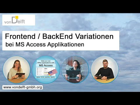 Frontend / Backend Konstellationen mit MS Access